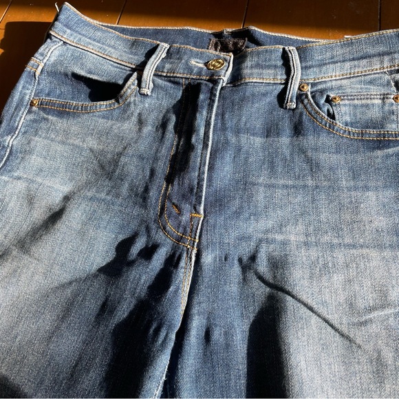 MOTHER High-Rise Cropped Jeans - Picture 3 of 5